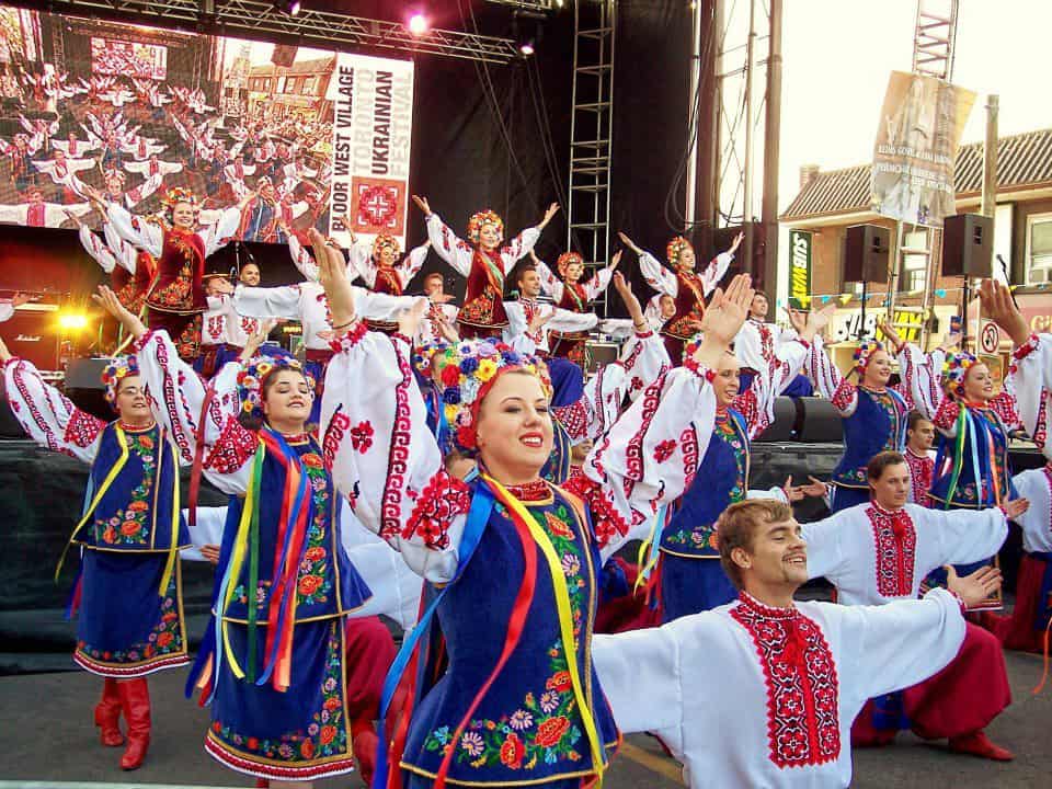 Bloor West Village Toronto Ukrainian Festival