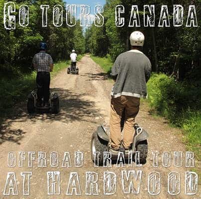 Go Tours Canada Launches Offroad Segway Tour at Hardwood Ski and Bike