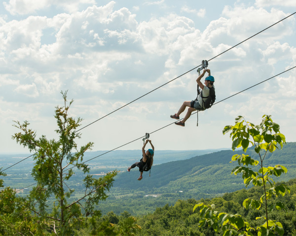 Scenic Caves Nature Adventures – Thunderbird Twin Zip Line Adventure